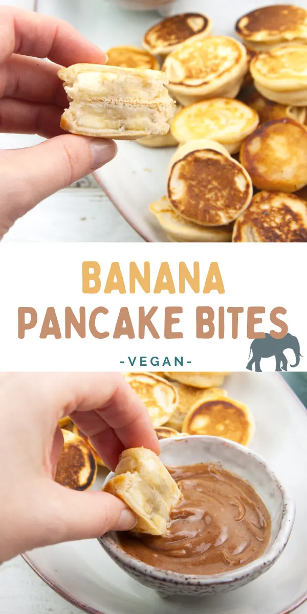 Vegan Banana Pancake Bites