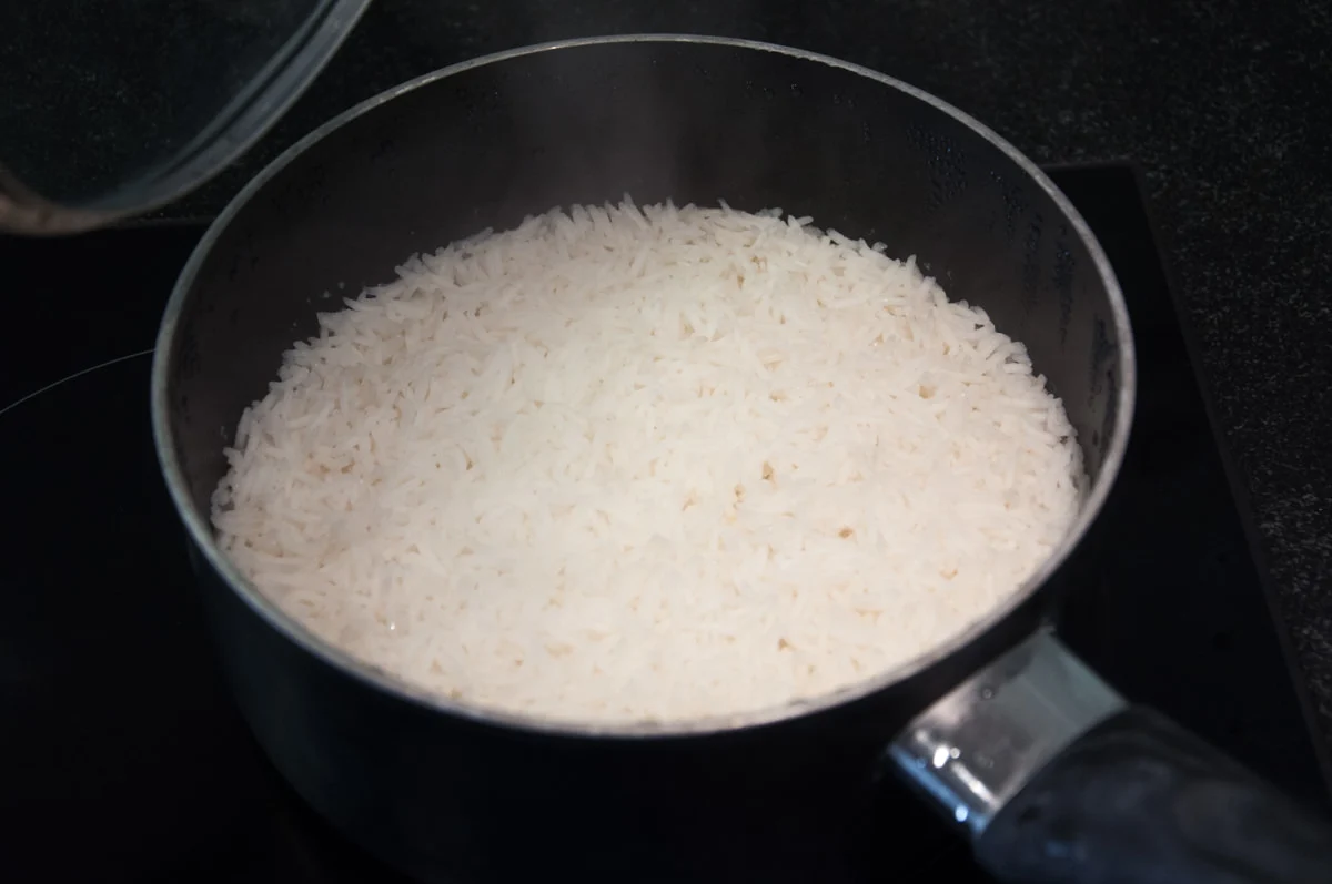 fluffy basmati rice