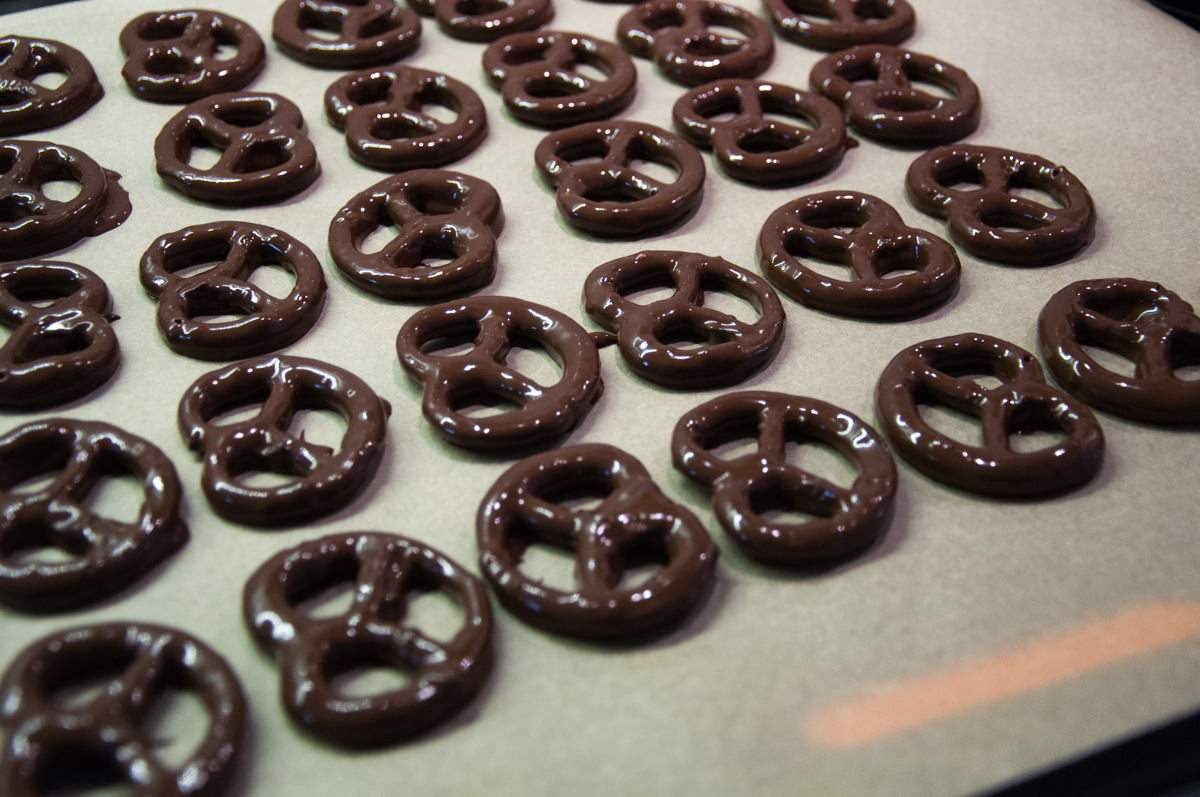 Chocolate Covered Pretzels