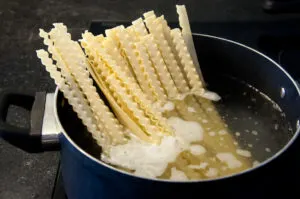 cooking pasta