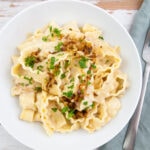 Creamy Vegan Caramelized Onion Pasta