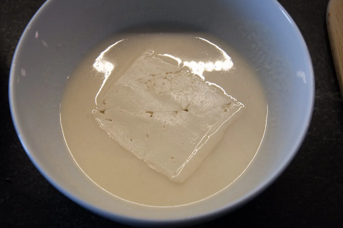 tofu in egg replacement