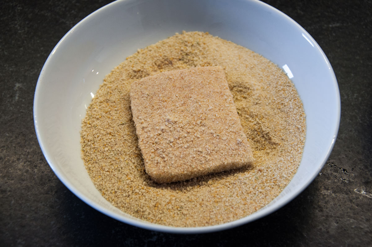 tofu in breading