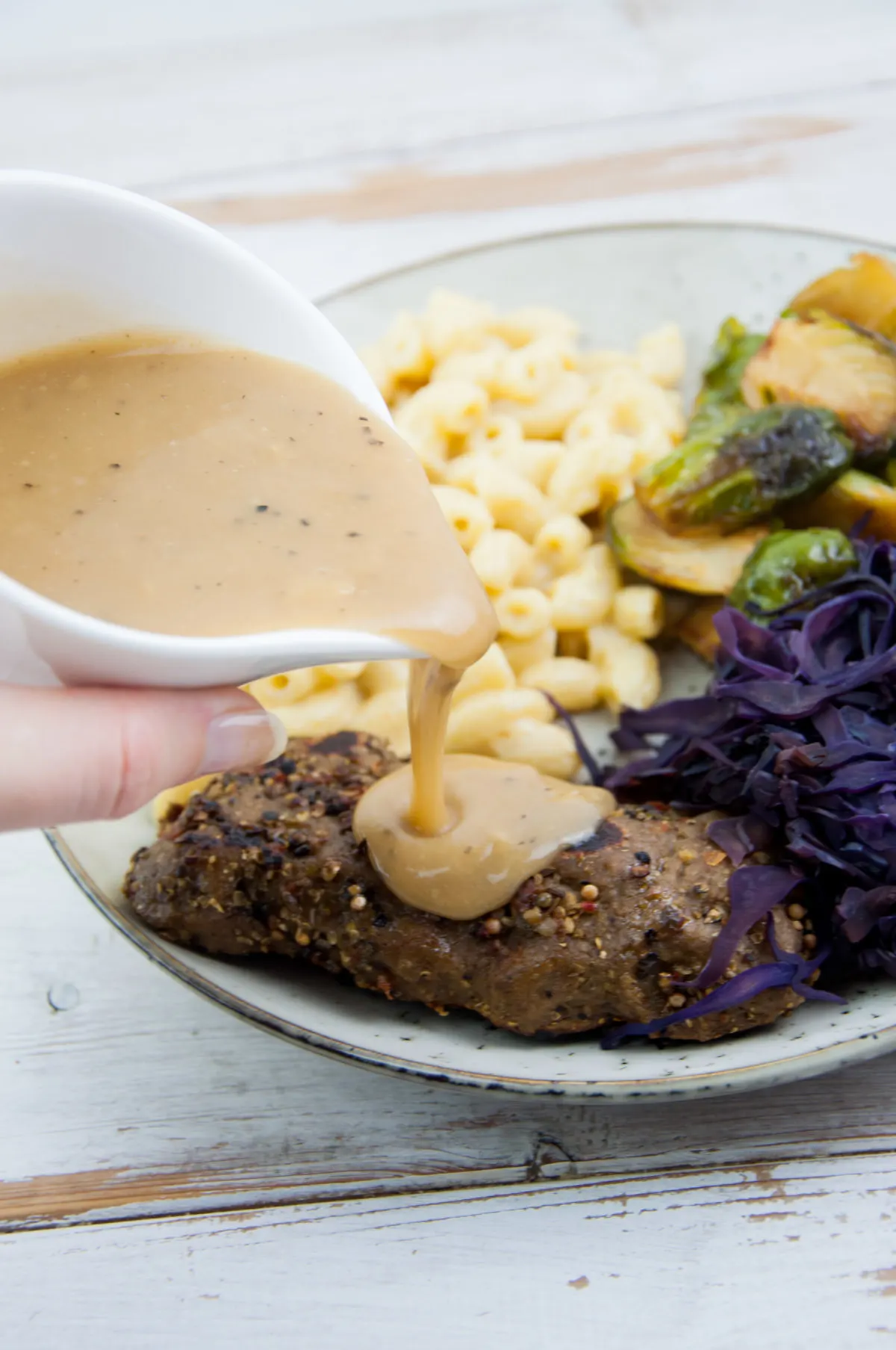 Vegan Peppercorn Sauce