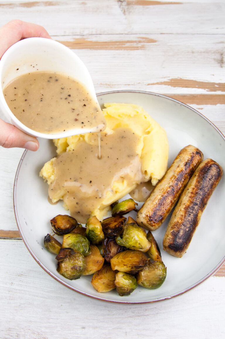 Vegan Peppercorn Sauce Elephantastic Vegan
