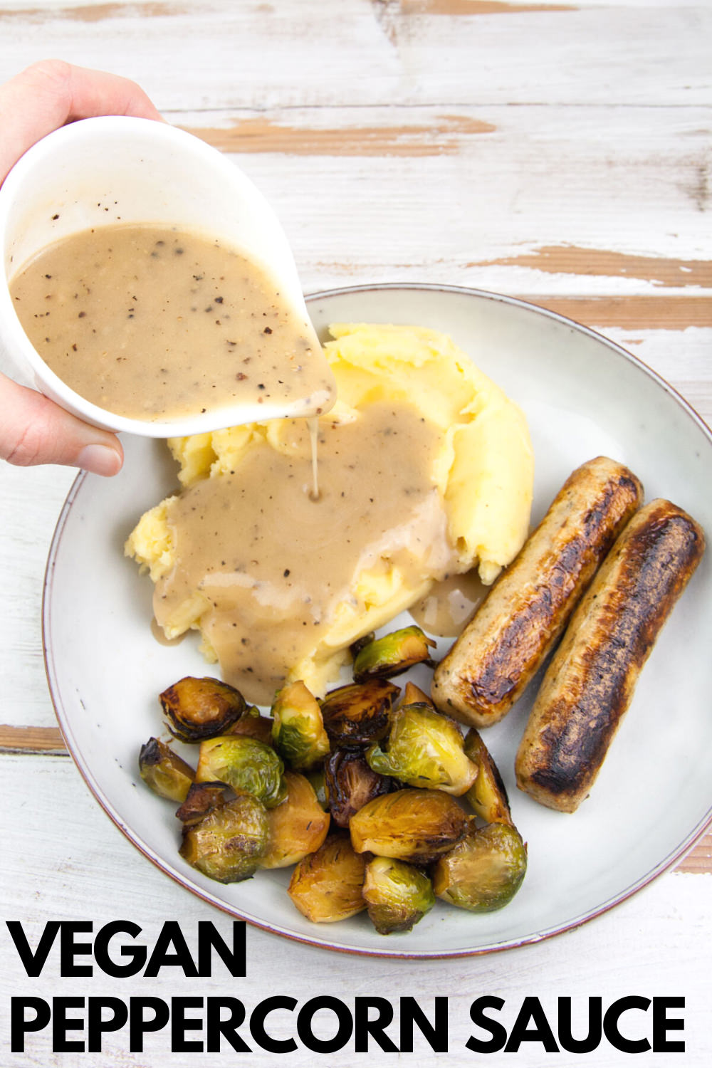 Vegan Peppercorn Sauce