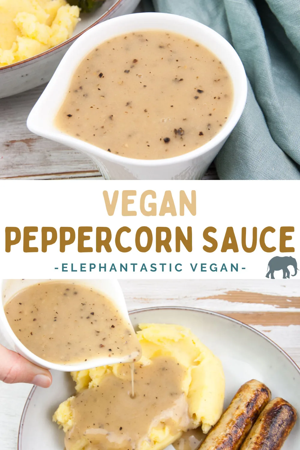 Vegan Peppercorn Sauce