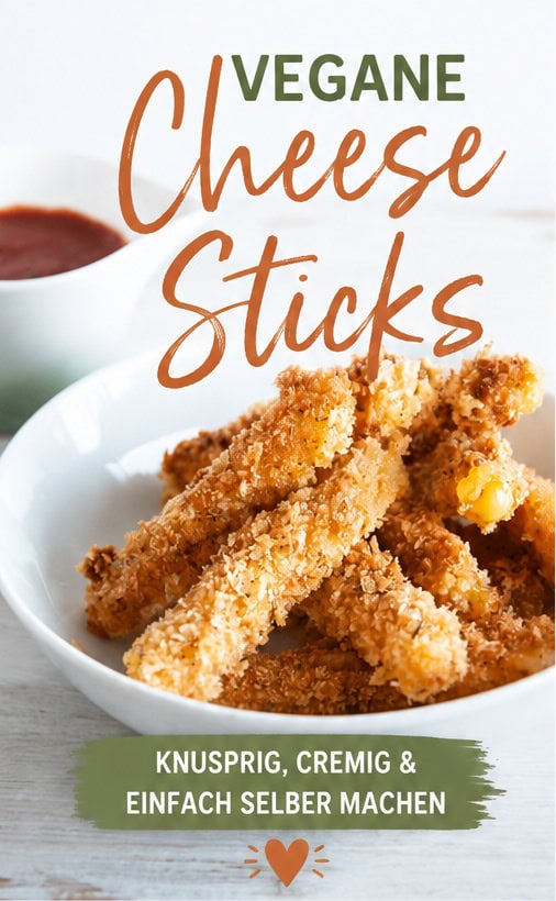 Vegane Käsesticks